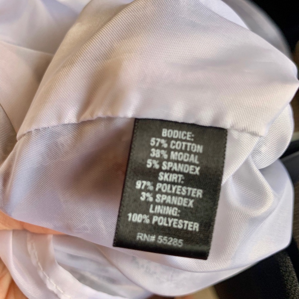 Express Black & White Skater Dress - Picture 7 of 8